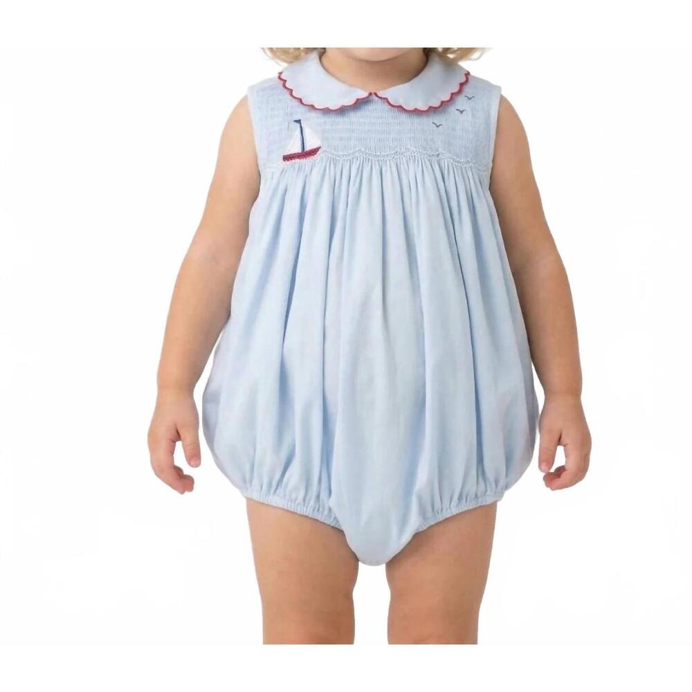 NEW LULLABY SET ella bubble playsuit in sailboat